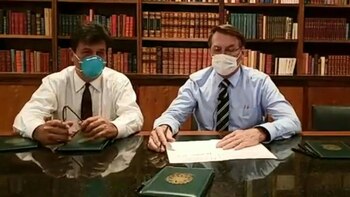 Bolsonaro se hace prueba del