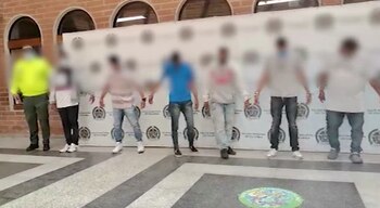 Integrantes del grupo delincuencial ‘los