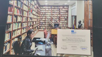 Las fotografías forman parte de