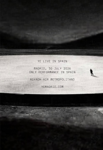 Imagen del anuncio de Kanye