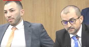 Diputados oficialistas cuestionaron a Orlando Aguirre y se oposuieron a sus afirmaciones. Crédito: Captura Video Asamblea Legislativa