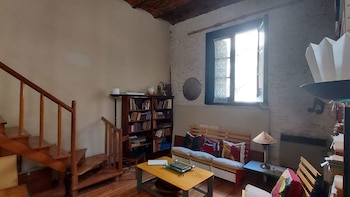 Una de las viviendas que