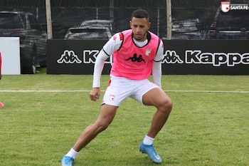 El delantero tuvo un paso