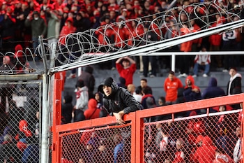 La desesperación de un hincha