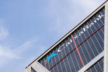 Edificio de Caixabank en Madrid.