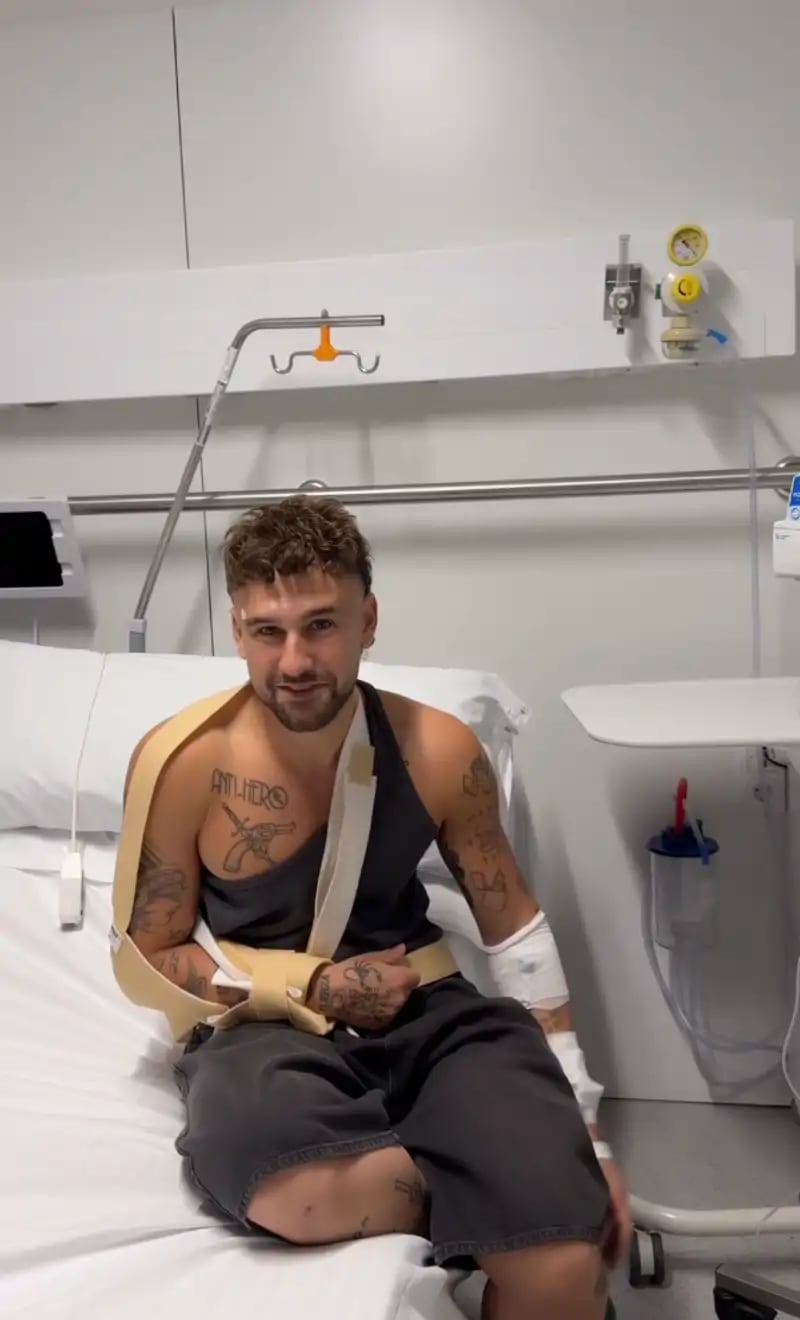 Dani Fernández en un video compartido en redes sociales (INSTAGRAM).