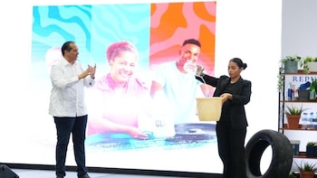 El Ministerio de Salud de República Dominicana intensificó la campaña Ganémosle al Dengue y alcanzó a más de un millón de personas durante 2026. (Foto cortesía Presidencia de la República Dominicana)