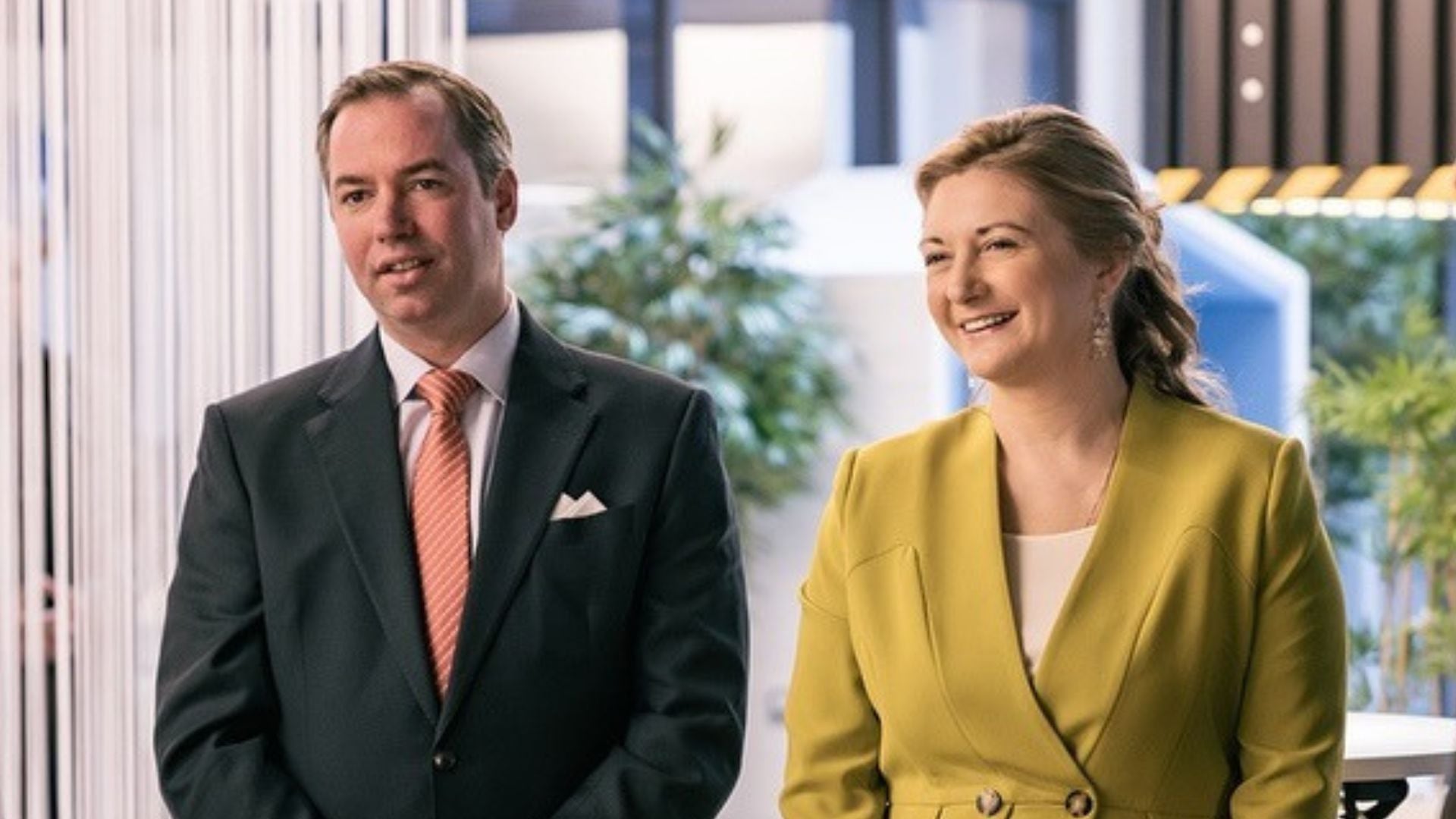 Guillermo y Stéphanie de Luxemburgo. (Instagram @courgrandducale)