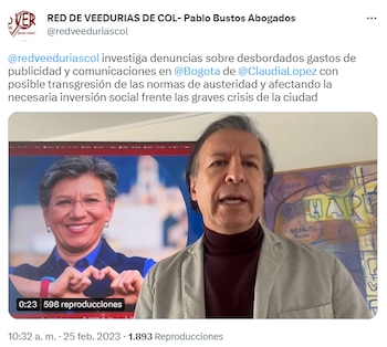 Red de Veedurías confirmó que