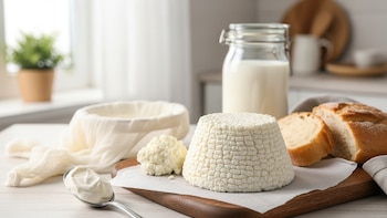 Receta de queso ricota casero, rápida y fácil