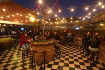 Los corredores gastronómicos y terrazas