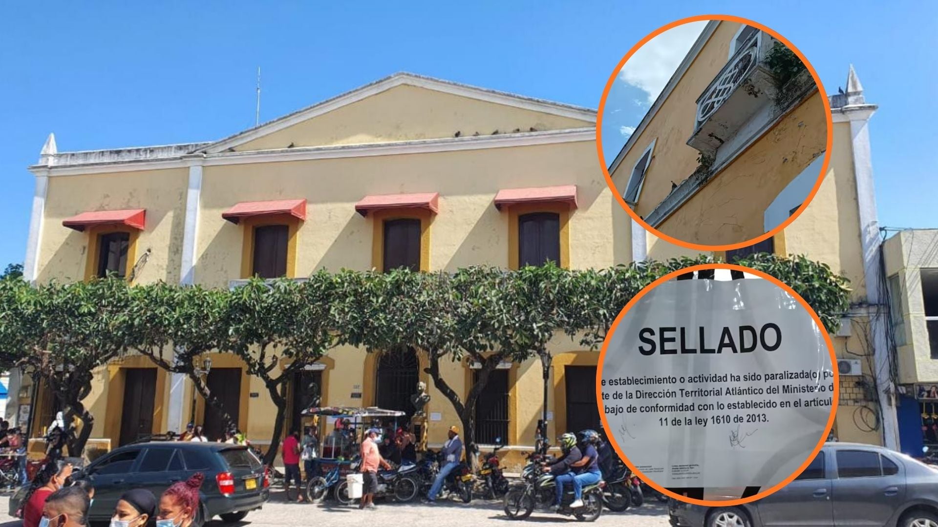 Sin sede de gobierno y sin alcalde, así está la alcaldía de Sabanalarga, Atlántico