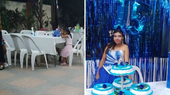 "Solo hay dos mesas ocupadas