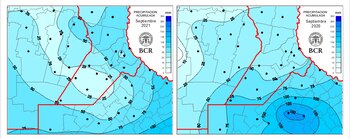 En 2020, las lluvias de