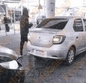 Gidi fue a buscar a Melanie a Ezeiza encapuchado y con el rostro parcialmente cubierto