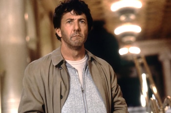 Dustin Hoffman en Héroe accidental