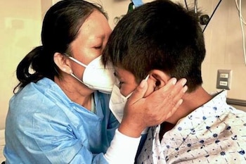 Madre dona riñón y salva