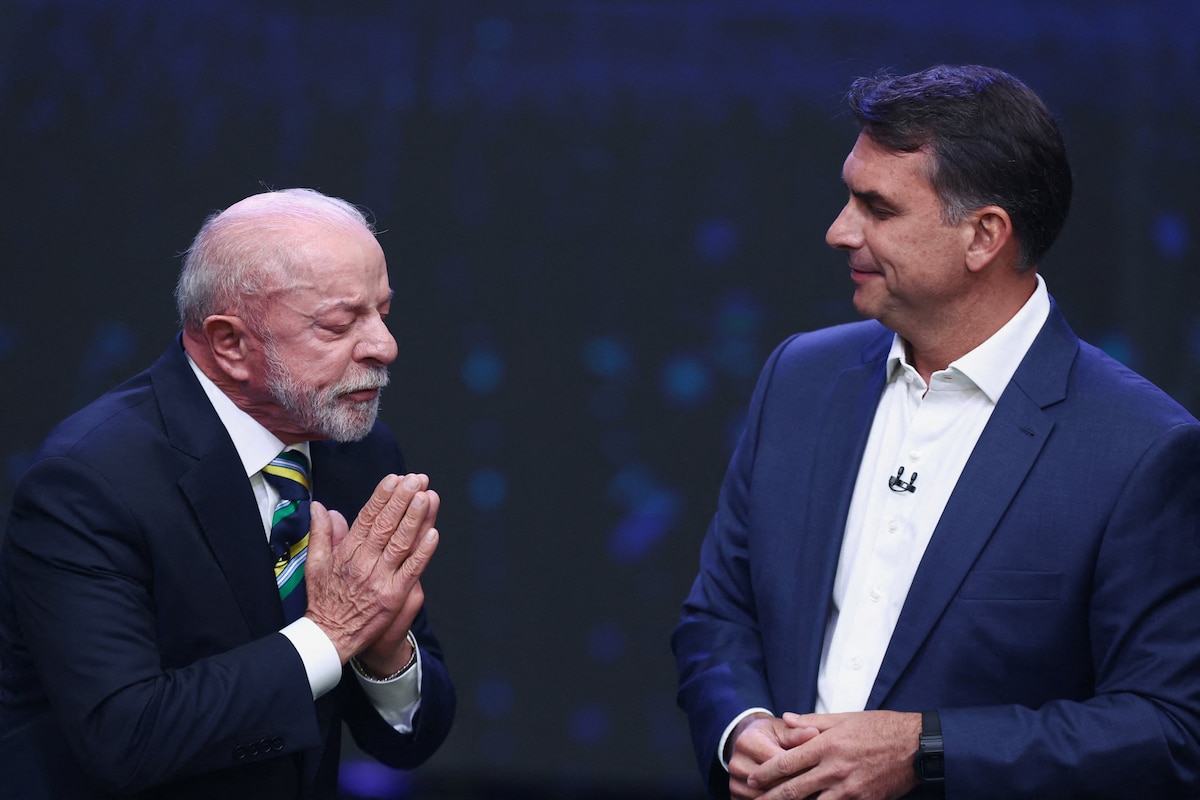 Elecciones presidenciales de Brasil: Lula y Flávio Bolsonaro disputan el balotaje