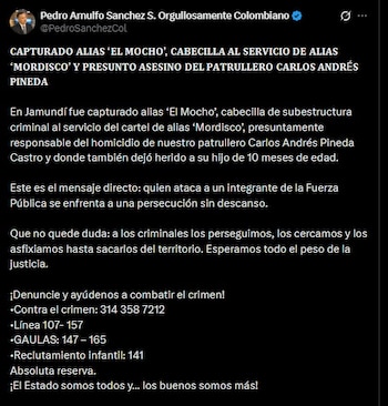 El Ministerio de Defensa reiteró