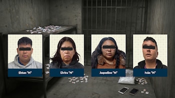 Procesan a cuatro presuntos integrantes de “Los Patos” en Iztapalapa tras cateo con droga asegurada