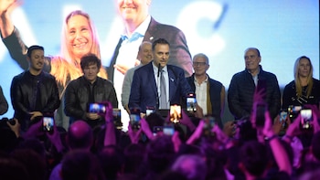 Manuel Adorni celebró su victoria