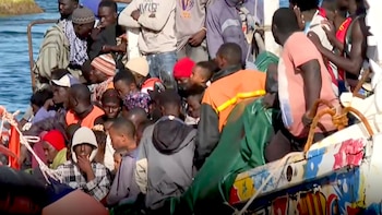 EL HIERRO, 28/05/2025 - Migrantes