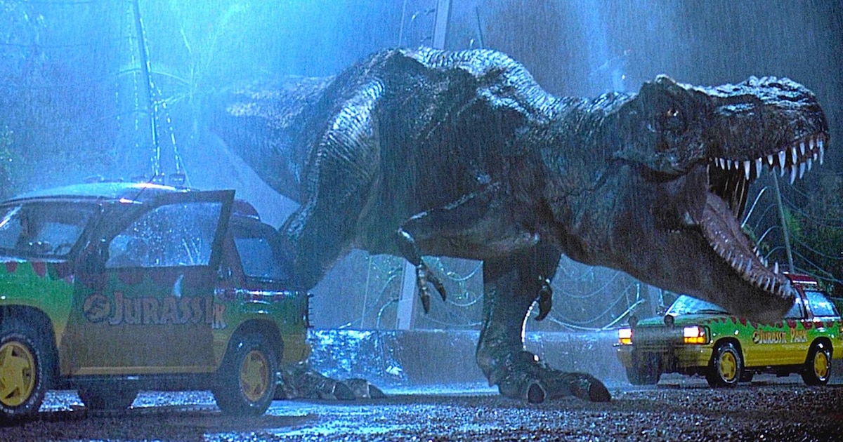 A fictitious island, extinct creatures and a T-Rex built with elephant and tiger sounds: the story behind Jurassic Park