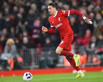 El jugador uruguay del Liverpool