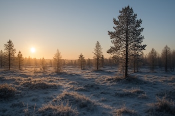 Los bosques boreales jóvenes ya