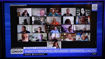 Reunion remota de la Comisión