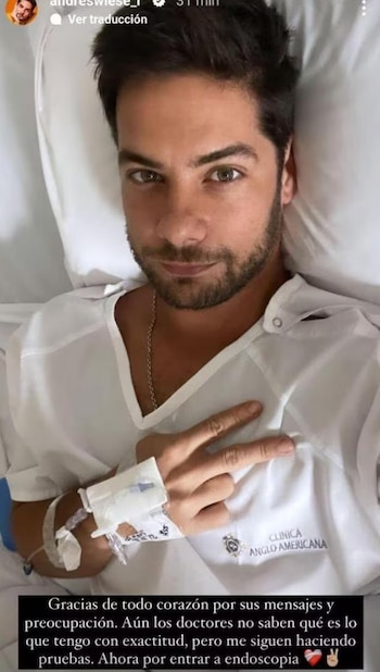 Andrés Wiese anuncia que se