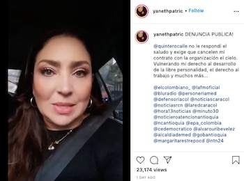 Captura de pantalla: Instagram @yanethpatric