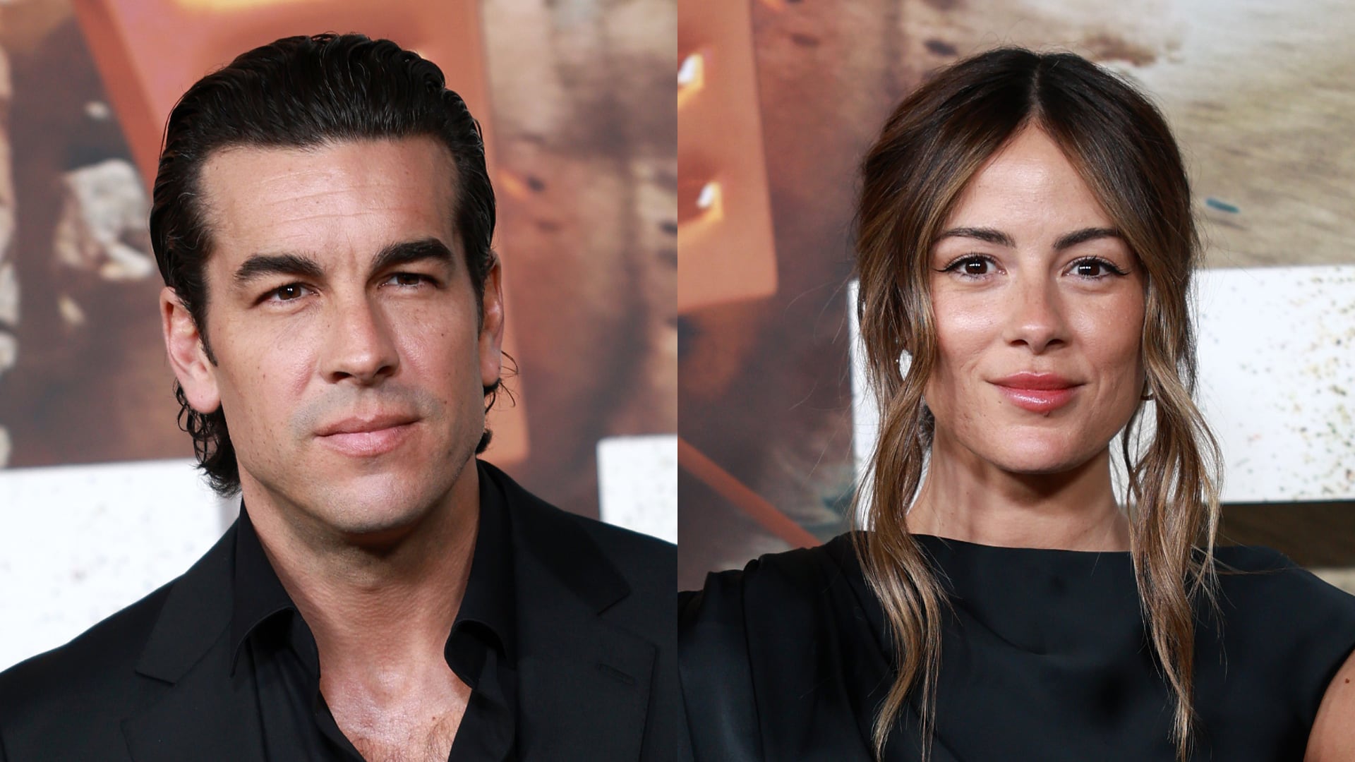 Mario Casas y Melyssa Pinto posar por separado en la premire de