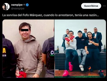 La publicación de las imágenes