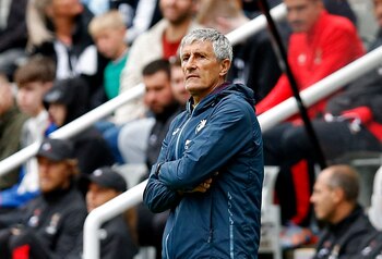 Quique Setién, entrenador del Villarreal