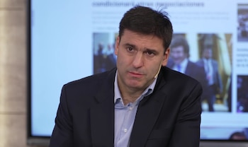 Bossio sostuvo que la economía real sigue estancada, pese al buen desempeño de sectores como la energía, el petróleo, el gas y la minería (captura de video)