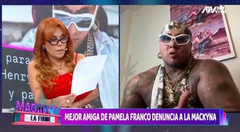 Mackyna responde a amiga de