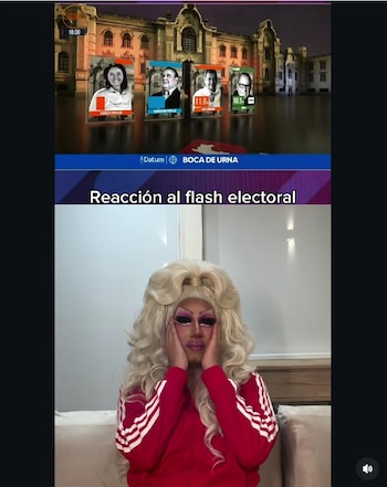 La tendencia de Keiko Fujimori y el apretado margen en la sierra y selva fueron temas recurrentes en los comentarios digitales.