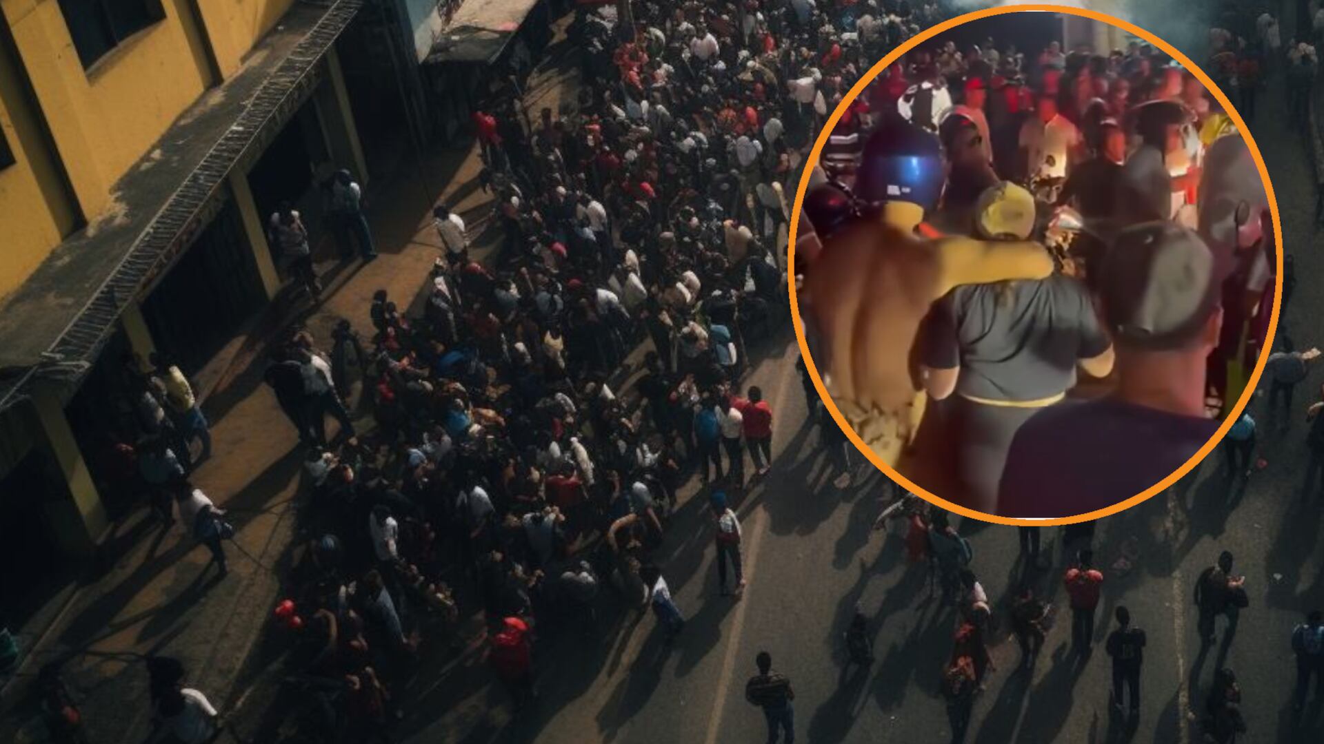 Carboneros y transportadores en protesta bloquearon la vía Cúcuta-El Zulia (Norte de Santander) e iniciaron un paro. (Crédito: Infobae / Cúcuta 7 Tv / Facebook)