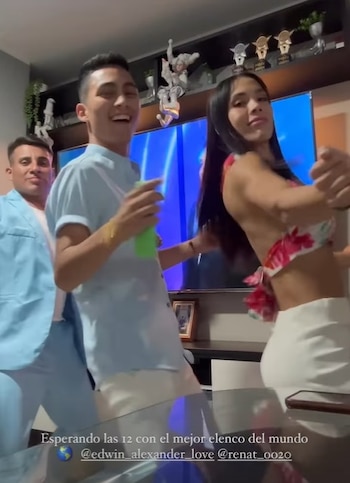 Así celebraron los famosos el Año Nuevo 2024. Captura/Instagram