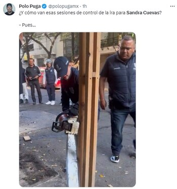 La alcaldesa inició con las