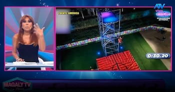 Magaly Medina exige explicaciones tras la caída de Kevin Díaz: “No han dicho qué pasó ni si está en un hospital”. Captura: Magaly TV La Firme.