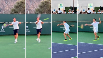 El peloteo viral entre David