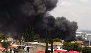 La explosión ocurrió al interior