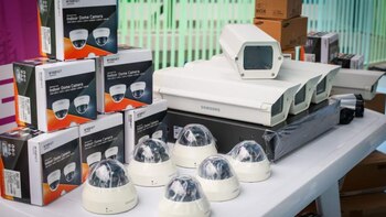 With surveillance cameras, the mayor's