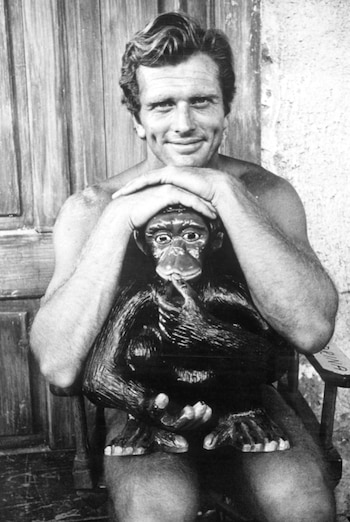 Ron Ely y su inseparable