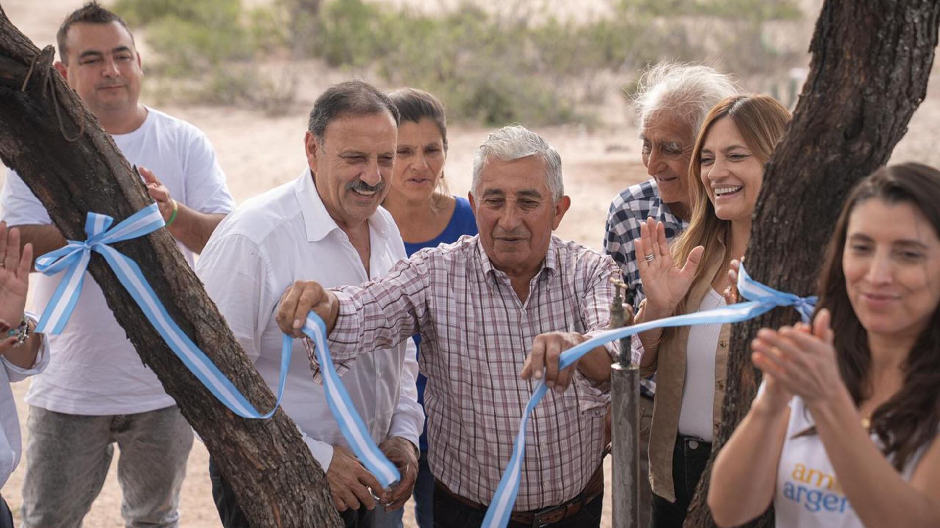 Quintela también encabezó la inauguración de viviendas en Santa Rita de Catuna