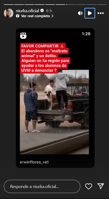 Niurka compartió una serie de