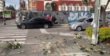 Una fuerte explosión por fallas