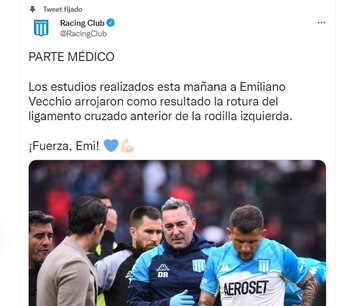 Tuit lesión Vecchio